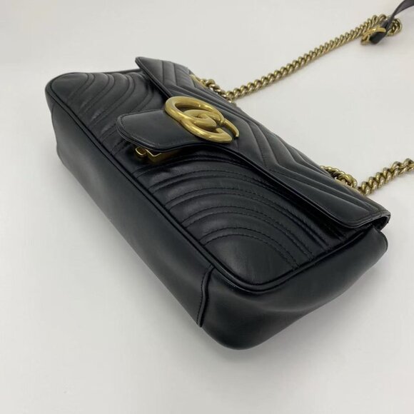 Gucci GG Marmont Gold Vintage Shoulder Bag Crossbody Bag - Picture 5 of 6